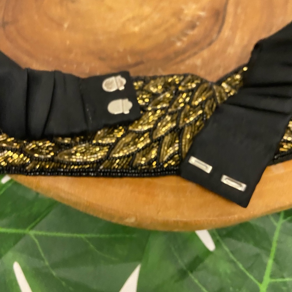 Unbranded Vintage Beaded 80’s Belt. Sz:ML - Picture 3 of 5